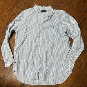Ralph Lauren poplin cotton Striped Casual Shirt
